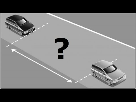 Как водителю рассчитать безопасную дистанцию до автомобиля