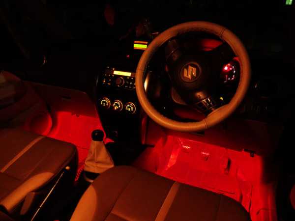 Подсветка салона автомобиля своими руками: видео инструкция