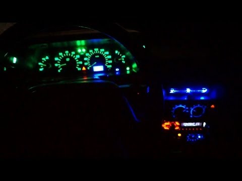 Подсветка салона автомобиля своими руками: видео инструкция