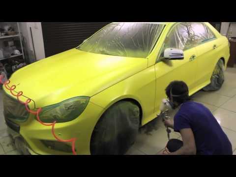 Покраска авто своими руками: шпаклёвка, подготовка, технология покраски с видео
