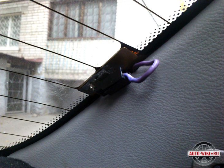 Ремонт обогрева заднего стекла: нитей, контактов, проводки своими руками